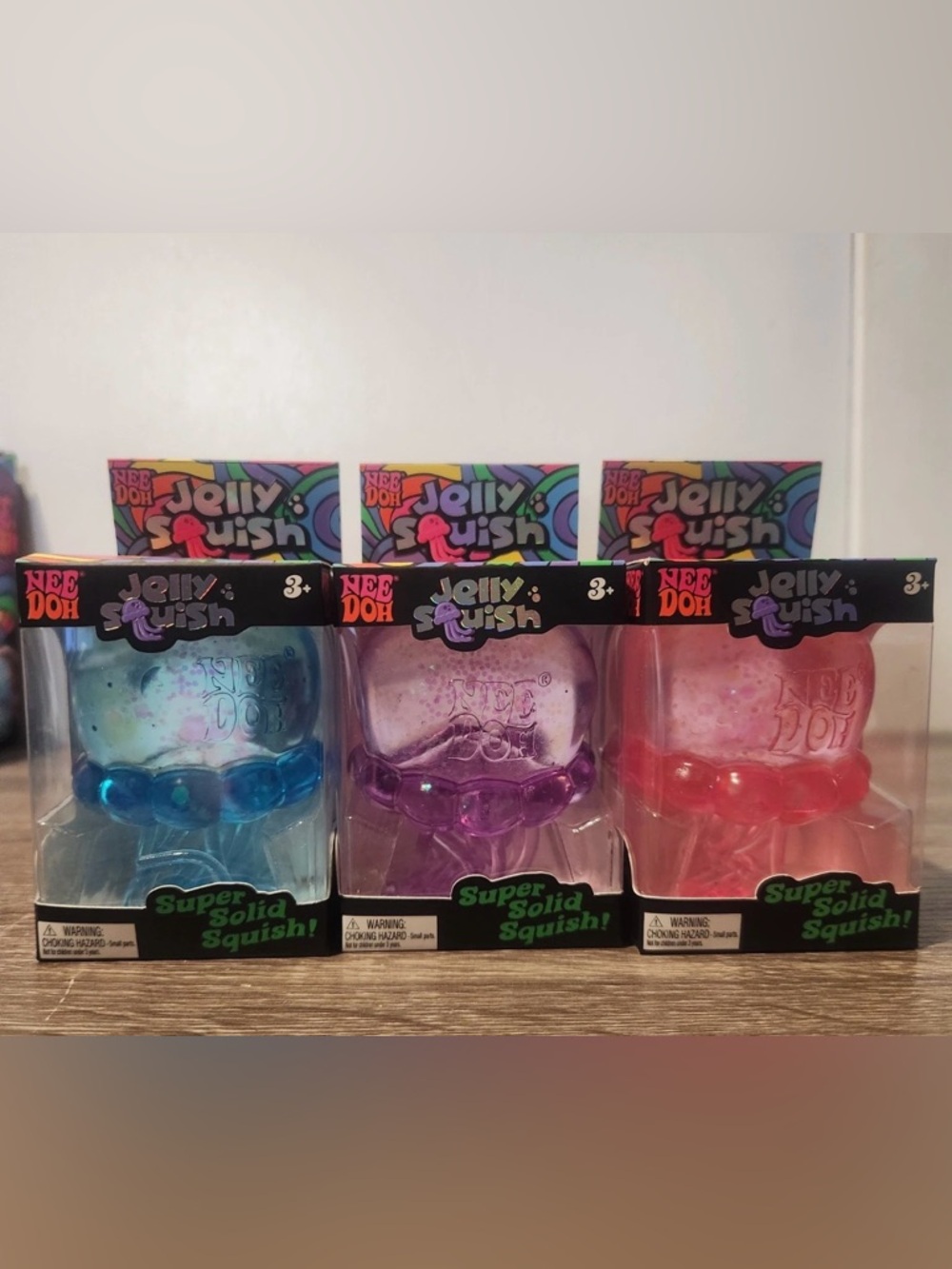 Needoh Squishy Jellyfish ( 1 color random ) ( 3 left )